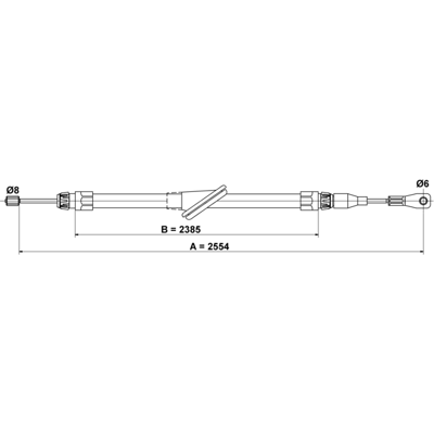 ATE 24.3727-0423.2 - Bremsseil für Mercedes-Benz C-Klasse ATE 24.3727-0423.2 - Bremsseil für Mercedes-Benz C-Klasse