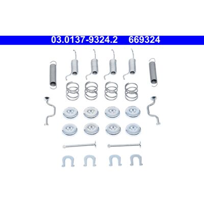 ATE 03.0137-9324.2 Zubehörsatz - Passend für Toyota und Lexus Fahrzeuge ATE 03.0137-9324.2 Zubehörsatz - Passend für Toyota und Lexus Fahrzeuge
