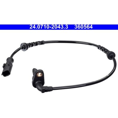 Ate 24071020433 - Hinteres Rechtes Raddrehzahlsensor für Dacia, Renault Ate 24071020433 - Hinteres Rechtes Raddrehzahlsensor für Dacia, Renault