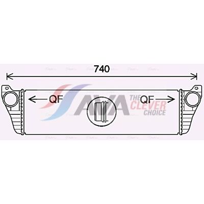 Ava Qualitätskühlung Intercooler - Ms4690 - Kunststoff, Aluminium - Kühlsystem Ava Qualitätskühlung Intercooler - Ms4690 - Kunststoff, Aluminium - Kühlsystem