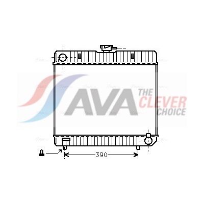 PRASCO MS2042 Aluminium Kühler für Mercedes-Benz - Radiator PRASCO MS2042 Aluminium Kühler für Mercedes-Benz - Radiator