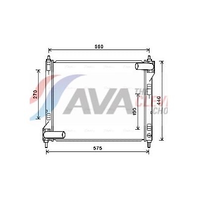 Ava Quality Cooling - DN2354 - Motor Kühler Ava Quality Cooling - DN2354 - Motor Kühler