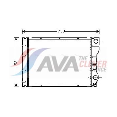 PRASCO RTA2293 Aluminium Kühler - Kühlsystem PRASCO RTA2293 Aluminium Kühler - Kühlsystem