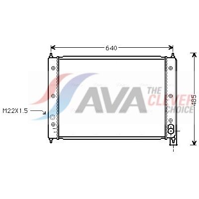 PRASCO VNA2034 Aluminium Kühler - Motorkühlung für VW Transporter 3 Bus PRASCO VNA2034 Aluminium Kühler - Motorkühlung für VW Transporter 3 Bus