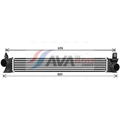 PRASCO FT4482 Intercooler - Luft-Luft, Wasser-Luft, Fiat, Peugeot, Citroën PRASCO FT4482 Intercooler - Luft-Luft, Wasser-Luft, Fiat, Peugeot, Citroën