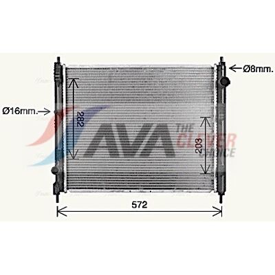 Ava Quality Cooling DN2477 - Radiator Ava Quality Cooling DN2477 - Radiator