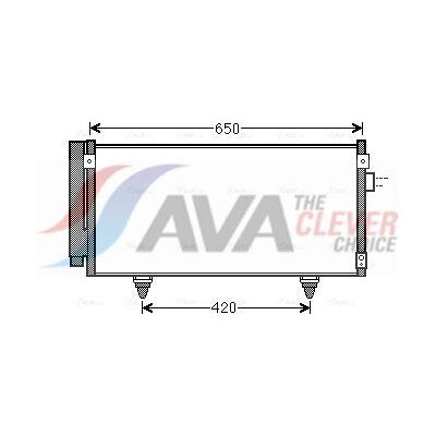 Ava Quality Cooling Kondensator, Klimaanlage Su5077d Für Subaru Ava Quality Cooling Kondensator, Klimaanlage Su5077d Für Subaru