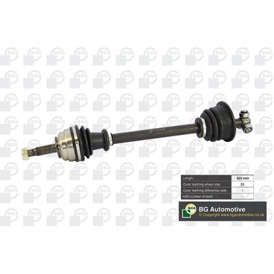 BGA DS7300L Vorderes linkes Achse - Antriebswelle BGA DS7300L Vorderes linkes Achse - Antriebswelle