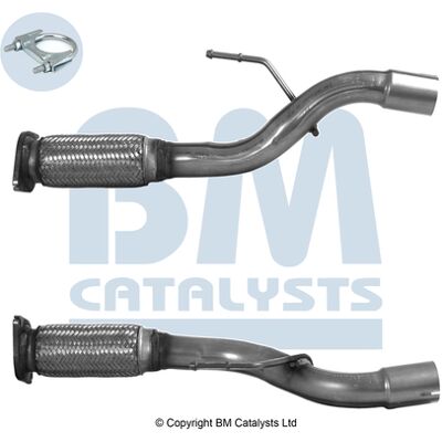 BM Catalysts BM50608 Abgasrohr - Vorne für Nissan Qashqai & Renault Kadjar BM Catalysts BM50608 Abgasrohr - Vorne für Nissan Qashqai & Renault Kadjar