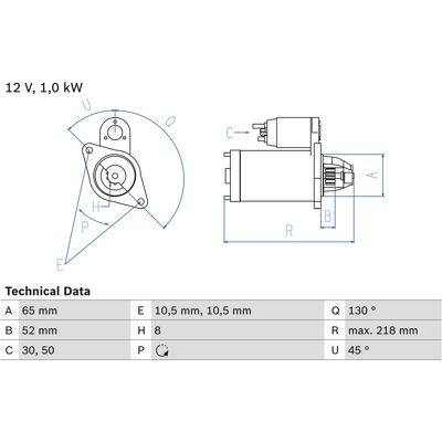 Bosch Smart Auto Anlasser - Modell 0 986 024 700 Bosch Smart Auto Anlasser - Modell 0 986 024 700