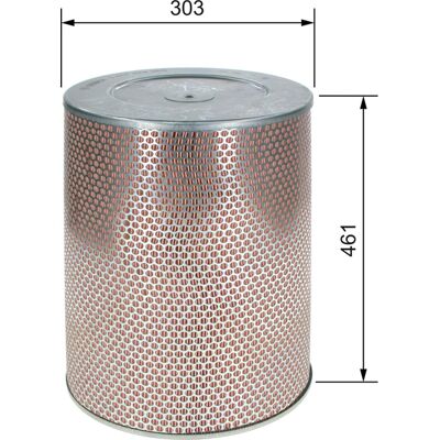 Bosch 1457429969 Luftfilter - TGA, F 2000 - Luftfilter Bosch 1457429969 Luftfilter - TGA, F 2000 - Luftfilter