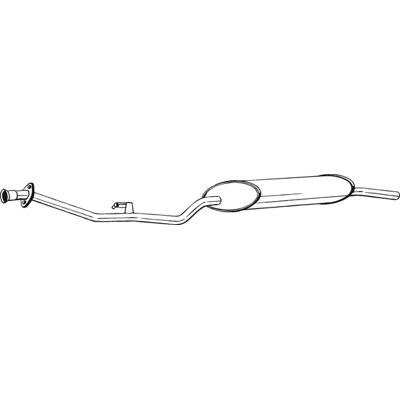 Bosal 285-099 Endschalldämpfer - Auspuff für BMW 3er (E30) Bosal 285-099 Endschalldämpfer - Auspuff für BMW 3er (E30)