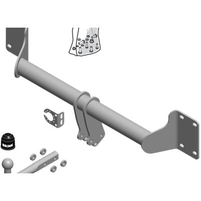 Brink Anhängerkupplung - Modell 586800 - Für BMW X5 Brink Anhängerkupplung - Modell 586800 - Für BMW X5