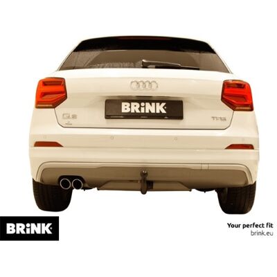 Brink Anhängerkupplung - Abnehmbarer Kugelkopf - Für Audi Q2 - Schwarz Brink Anhängerkupplung - Abnehmbarer Kugelkopf - Für Audi Q2 - Schwarz