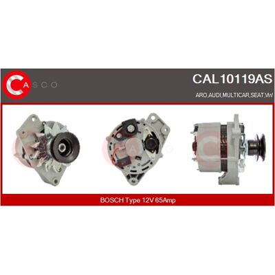 CASCO CAL10119AS - Lichtmaschine für VAG-Fahrzeuge CASCO CAL10119AS - Lichtmaschine für VAG-Fahrzeuge