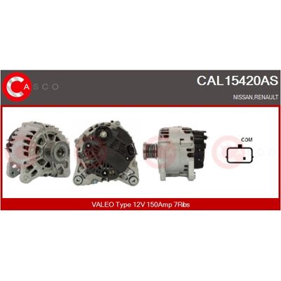 Casco Generator Cal15420as Für Nissan Renault Casco Generator Cal15420as Für Nissan Renault