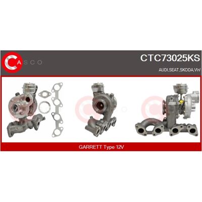 CASCO CTC73025KS Turbolader Gasabgaskompressor - Turbocharger CASCO CTC73025KS Turbolader Gasabgaskompressor - Turbocharger