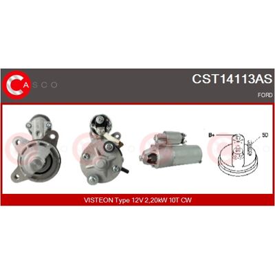 CASCO CST14113AS - Starter CASCO CST14113AS - Starter