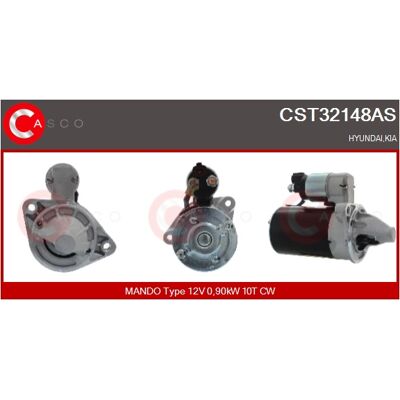CASCO CST32148AS Starter - Hyundai Kia OEM-Nummern CASCO CST32148AS Starter - Hyundai Kia OEM-Nummern