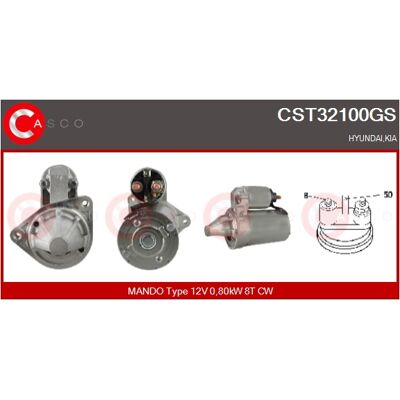 CASCO CST32100GS - Starter CASCO CST32100GS - Starter