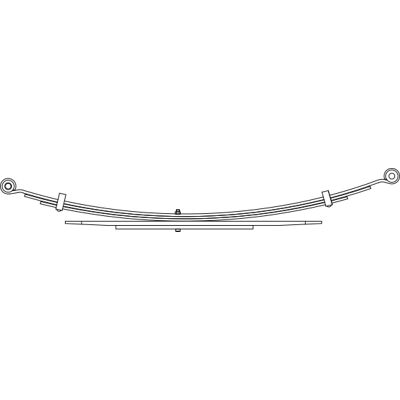CS Germany Ford Ranger TKE Blattfeder Set - Hinterachse CS Germany Ford Ranger TKE Blattfeder Set - Hinterachse