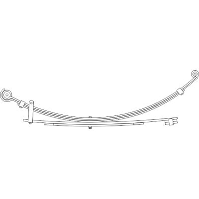 CS Germany Mitsubishi L200 III Hintere Blattfeder - Blattfeder CS Germany Mitsubishi L200 III Hintere Blattfeder - Blattfeder