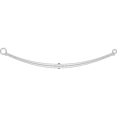 CS Germany Modell 10.675.330.00 Hinterachse Blattfeder - Blattfeder CS Germany Modell 10.675.330.00 Hinterachse Blattfeder - Blattfeder