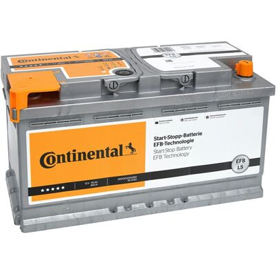 Continental Starterbatterie Efb 12v, 95 Ah, 850 A 2800012041280 12v 68ah 850a Für Alfa Romeo Vw Renault Continental Starterbatterie Efb 12v, 95 Ah, 850 A 2800012041280 12v 68ah 850a Für Alfa Romeo Vw Renault