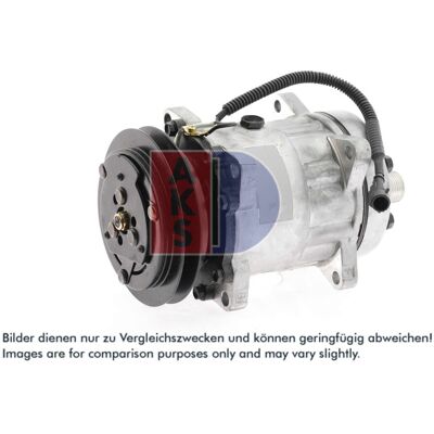 AKS DASIS SD7H15 Kompressor - 24V, R134a, Universell AKS DASIS SD7H15 Kompressor - 24V, R134a, Universell