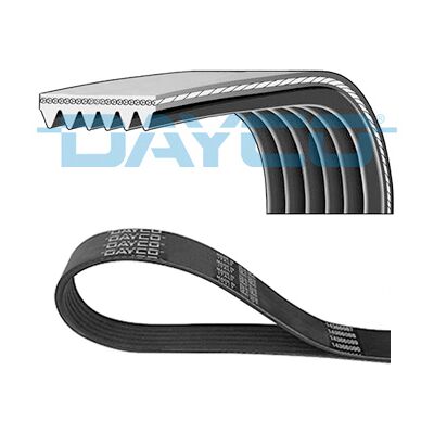DAYCO 6PK1215HD Poly-V Riemen für Peugeot, Citroën, Mini, Fiat, Opel - Keilriemen DAYCO 6PK1215HD Poly-V Riemen für Peugeot, Citroën, Mini, Fiat, Opel - Keilriemen