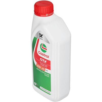 Castrol Motoröl Gtx 15w-40 A3/b3/ 1 L 15f627 Castrol Motoröl Gtx 15w-40 A3/b3/ 1 L 15f627