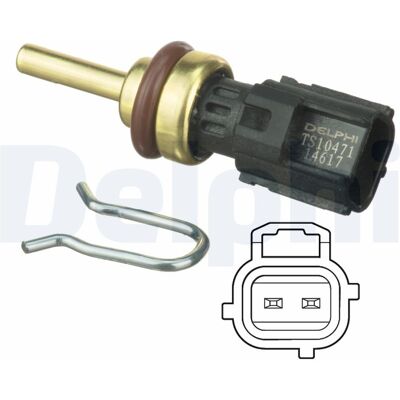 Delphi Sensor, Kühlmitteltemperatur TS10471 - Sensor, Kühlmitteltemperatur - Sensor, Wasser-Temperatursensor - Sonde de température de liquide de refroidissement Delphi Sensor, Kühlmitteltemperatur TS10471 - Sensor, Kühlmitteltemperatur - Sensor, Wasser-Temperatursensor - Sonde de température de liquide de refroidissement