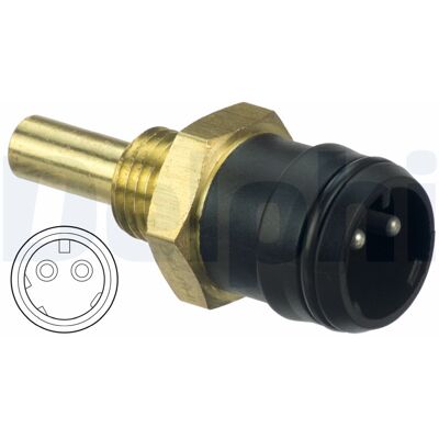 Delphi TS10464 Kühlmitteltemperatursensor für Mercedes-Benz - Schwarz Delphi TS10464 Kühlmitteltemperatursensor für Mercedes-Benz - Schwarz