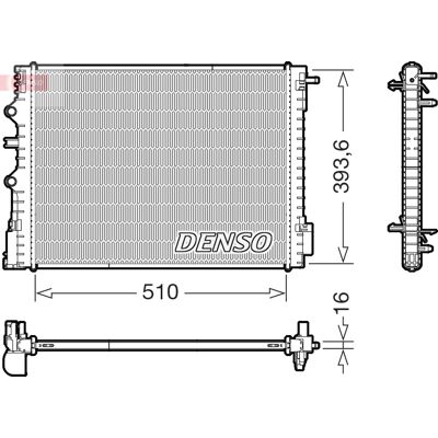 DENSO DRM23120 Motor Kühler - OEM-Teil für Renault, Smart DENSO DRM23120 Motor Kühler - OEM-Teil für Renault, Smart