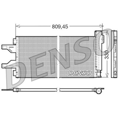 DENSO Klimakondensator - Für Fiat Ducato III DENSO Klimakondensator - Für Fiat Ducato III