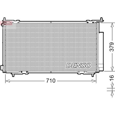 DENSO DCN40015 Honda Klimasystem Kondensator - Trockner Inklusive DENSO DCN40015 Honda Klimasystem Kondensator - Trockner Inklusive