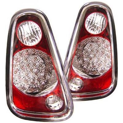 Diederichs Tuning LED Rückleuchten - Mini - Chrom - Rot - 1205195 Diederichs Tuning LED Rückleuchten - Mini - Chrom - Rot - 1205195