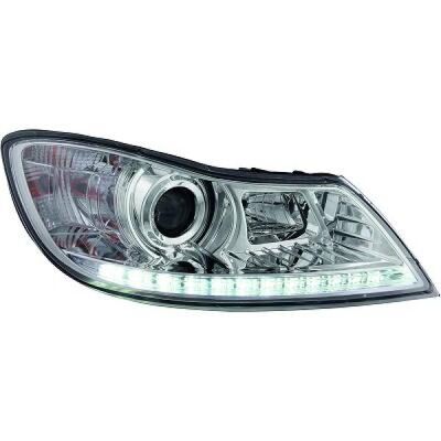 Diederichs H1 Scheinwerfer Set - Chrom, Klarglas, LED Diederichs H1 Scheinwerfer Set - Chrom, Klarglas, LED