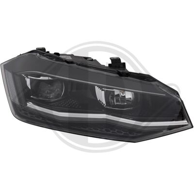 Diederichs VW Polo LED Scheinwerfer - Rechtsverkehr bis 2021 Diederichs VW Polo LED Scheinwerfer - Rechtsverkehr bis 2021