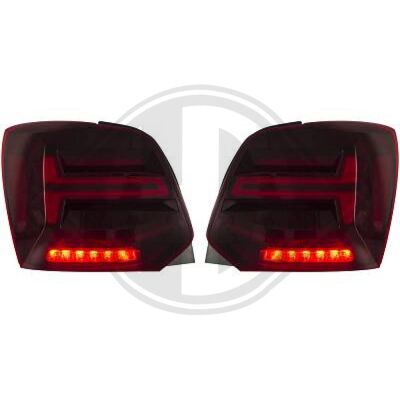 Diederichs 2206896 LED Rückleuchten Set - Schwarz & Rot Diederichs 2206896 LED Rückleuchten Set - Schwarz & Rot