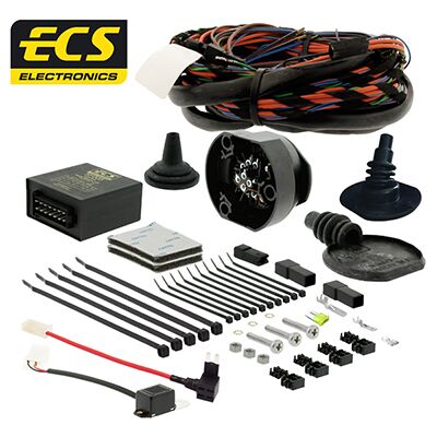 ECS KI132DX Anhängerkupplung-Kit - LED-kompatibel, 13-polig ECS KI132DX Anhängerkupplung-Kit - LED-kompatibel, 13-polig