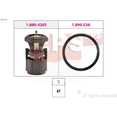 EPS Modell 1.880.420 Wasserthermostat - Wasserventil, Italien EPS Modell 1.880.420 Wasserthermostat - Wasserventil, Italien