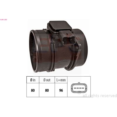EPS 1.991.303 Luftmassenmesser - Luftmassenmesser EPS 1.991.303 Luftmassenmesser - Luftmassenmesser