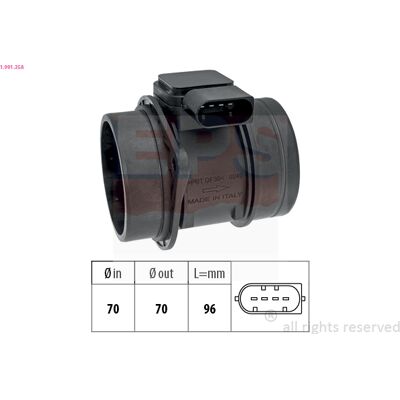 EPS 1.991.358 Luftmassenmesser - Luftmengenmesser EPS 1.991.358 Luftmassenmesser - Luftmengenmesser