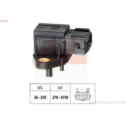 EPS 1.993.029 Barometrischer Drucksensor - Höhenanpassung EPS 1.993.029 Barometrischer Drucksensor - Höhenanpassung