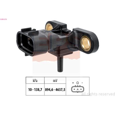 Bosch 1.993.213 Drucksensor - Höhenanpassung Bosch 1.993.213 Drucksensor - Höhenanpassung
