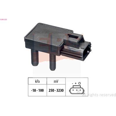 FACET EPS 1.993.332 Drucksensor - Fahrzeugkompatibilität FACET EPS 1.993.332 Drucksensor - Fahrzeugkompatibilität