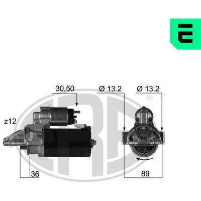 ERA 220353A Starter für Fiat Ducato III, Citroën Jumper II - Starter ERA 220353A Starter für Fiat Ducato III, Citroën Jumper II - Starter