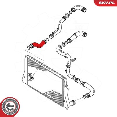 ESEN SKV Turbo Ladeluftschlauch - Für Audi, Seat, Skoda, VW ESEN SKV Turbo Ladeluftschlauch - Für Audi, Seat, Skoda, VW