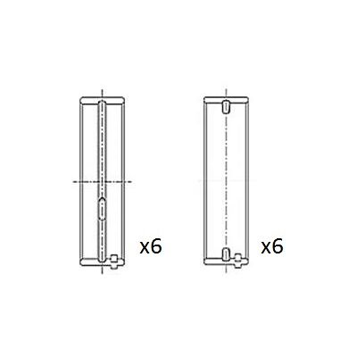 Fai Autoparts Kurbelwellenlager Bm1060std Für Vag Fai Autoparts Kurbelwellenlager Bm1060std Für Vag